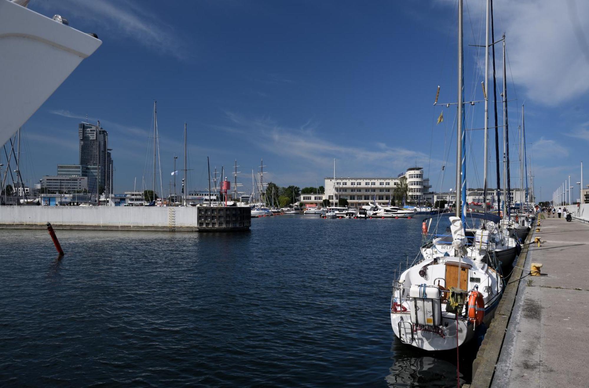 Blue Side Lägenhet Gdynia Exteriör bild